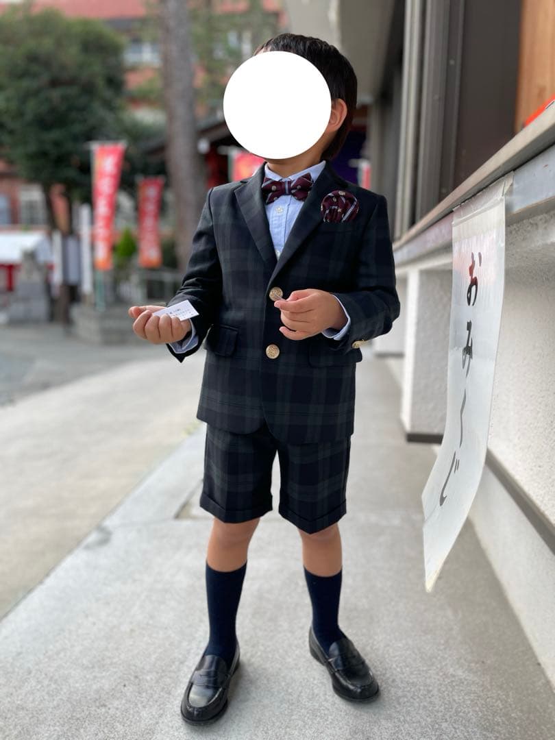 green label relaxing スーツ＆小物５点セット（115）