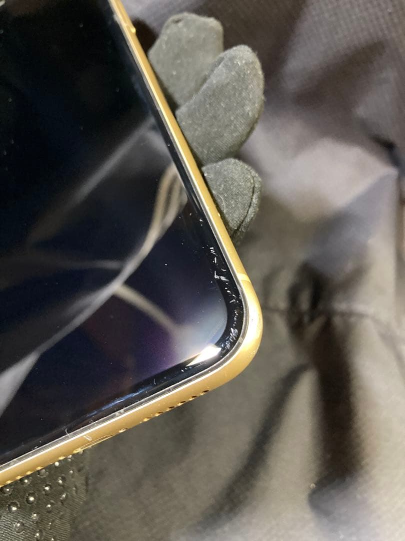 【ジャンク】iPhone XR 64GB イエロー FaceID不可