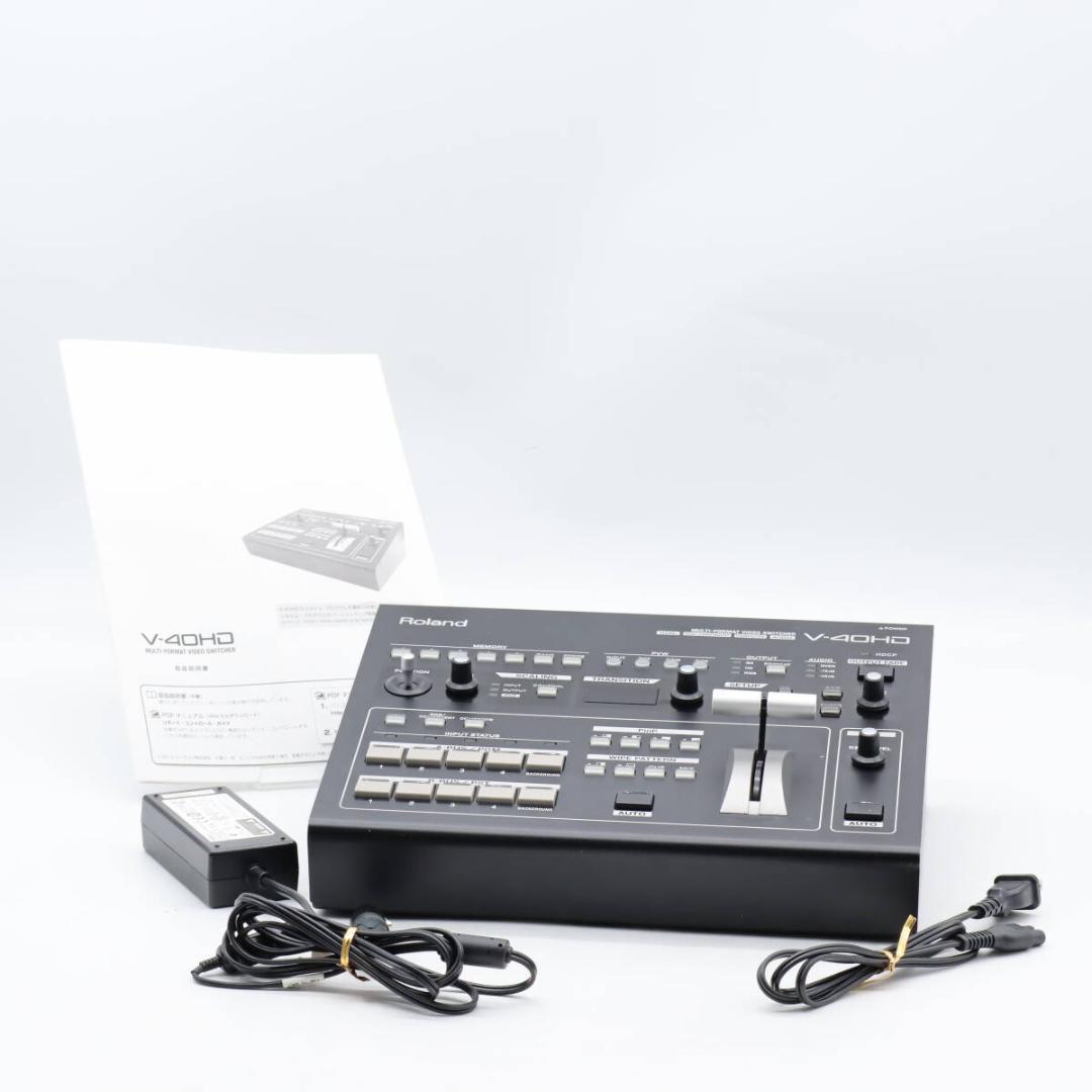 美品 ローランド マルチフォーマット・ビデオ・スイッチャー V-40HD