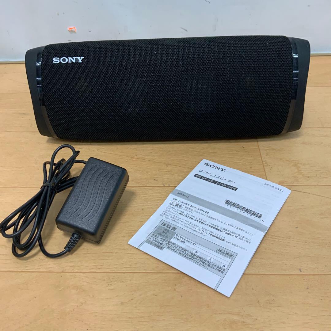 ソニー　ワイヤレススピーカー　SRS-XB43