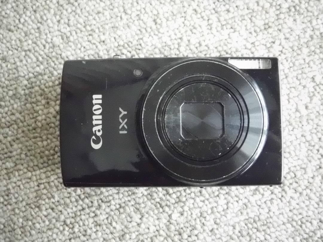 【難あり】CANON デジタルカメラ IXY 190 バッテリー付属 黒