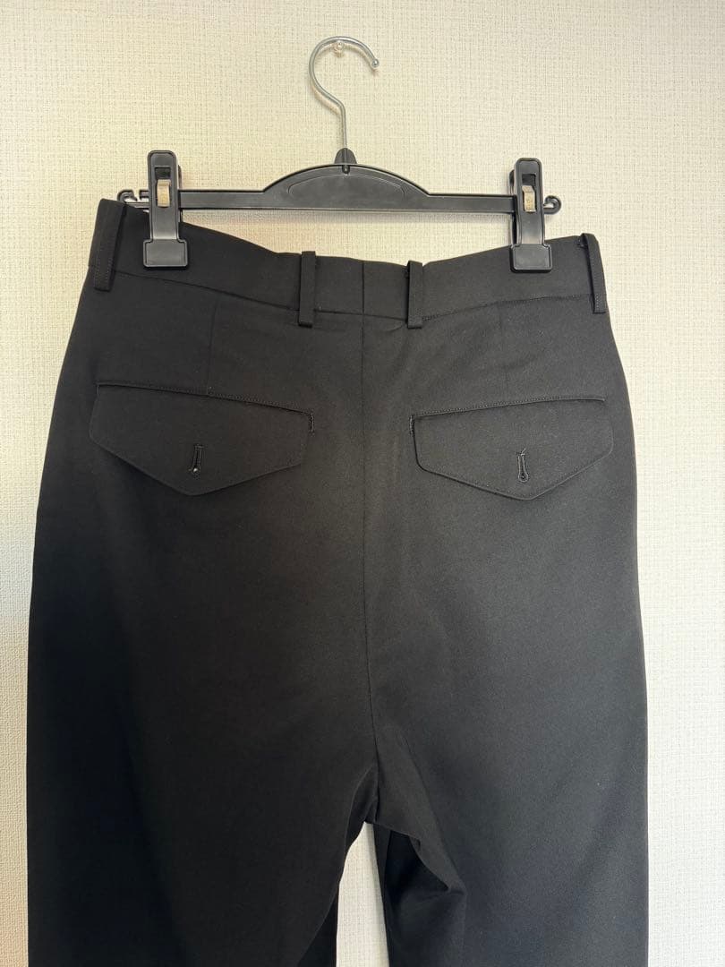 25SS RERACS THE SLACKS STRAIGHT ブラック46