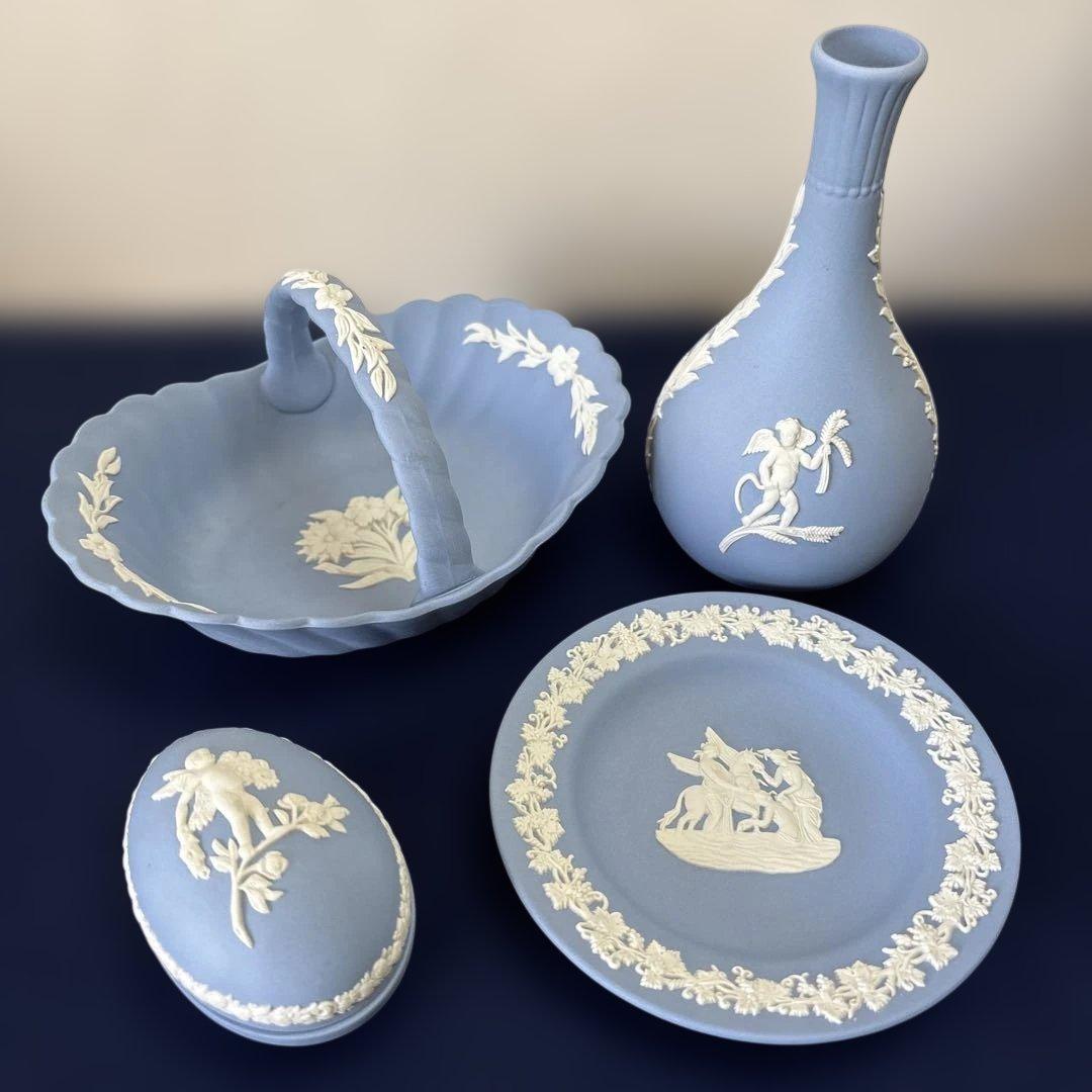 ウェッジウッド　ジャスパー4点セット