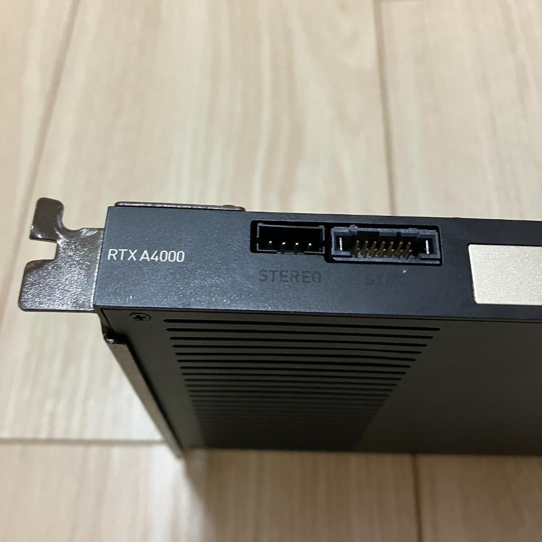 グラフィックボード・グラボ・ビデオカード NVIDIA RTX A4000 NVRTXA4000 PCIExp 16GB