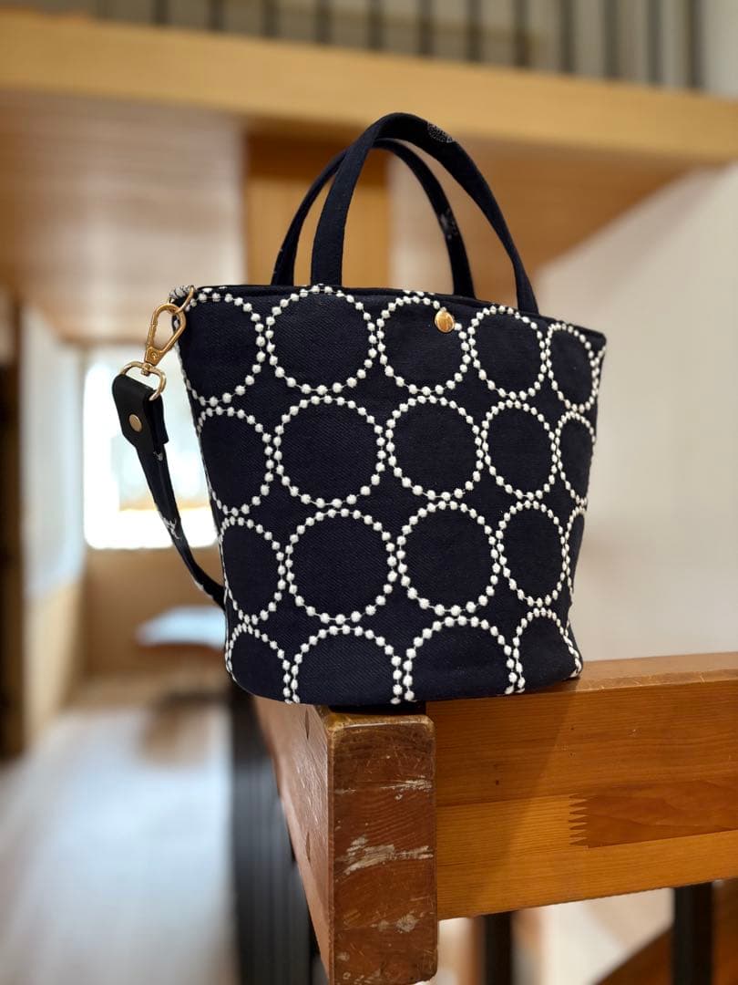 再販▪︎ミナペルホネン▪︎ハンドメイド▪︎2wayマール bag