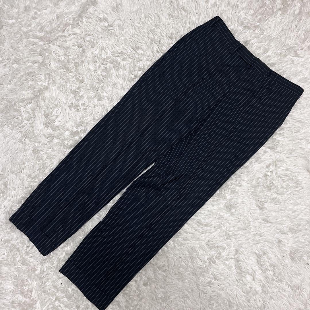 バーバリーブラックレーベル セットアップスーツ ネイビー ホースロゴ 38L