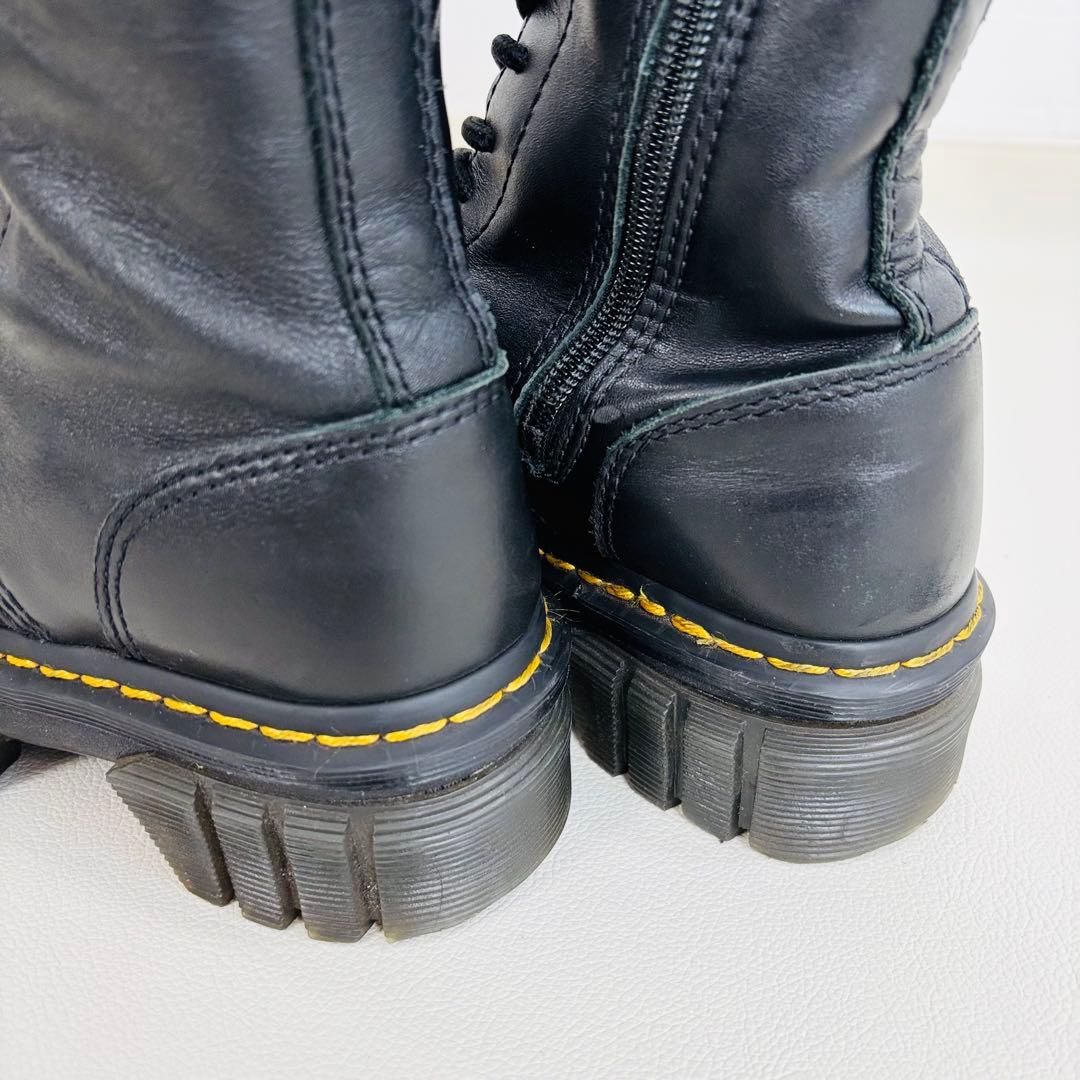 2735　ドクターマーチン AUDRICK ロングブーツ 20ホール　厚底ブーツ