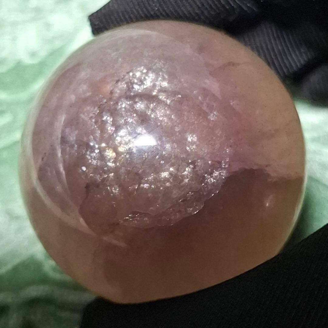 ご注文品です！希少激安！！ピンクファイヤークォーツスフィア お纏め