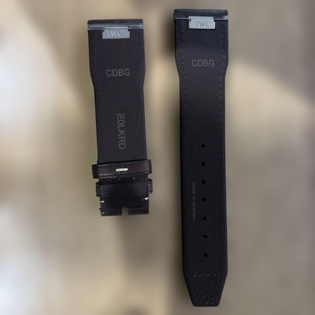 IWC純正カーフレザーベルト (EasX-Change)