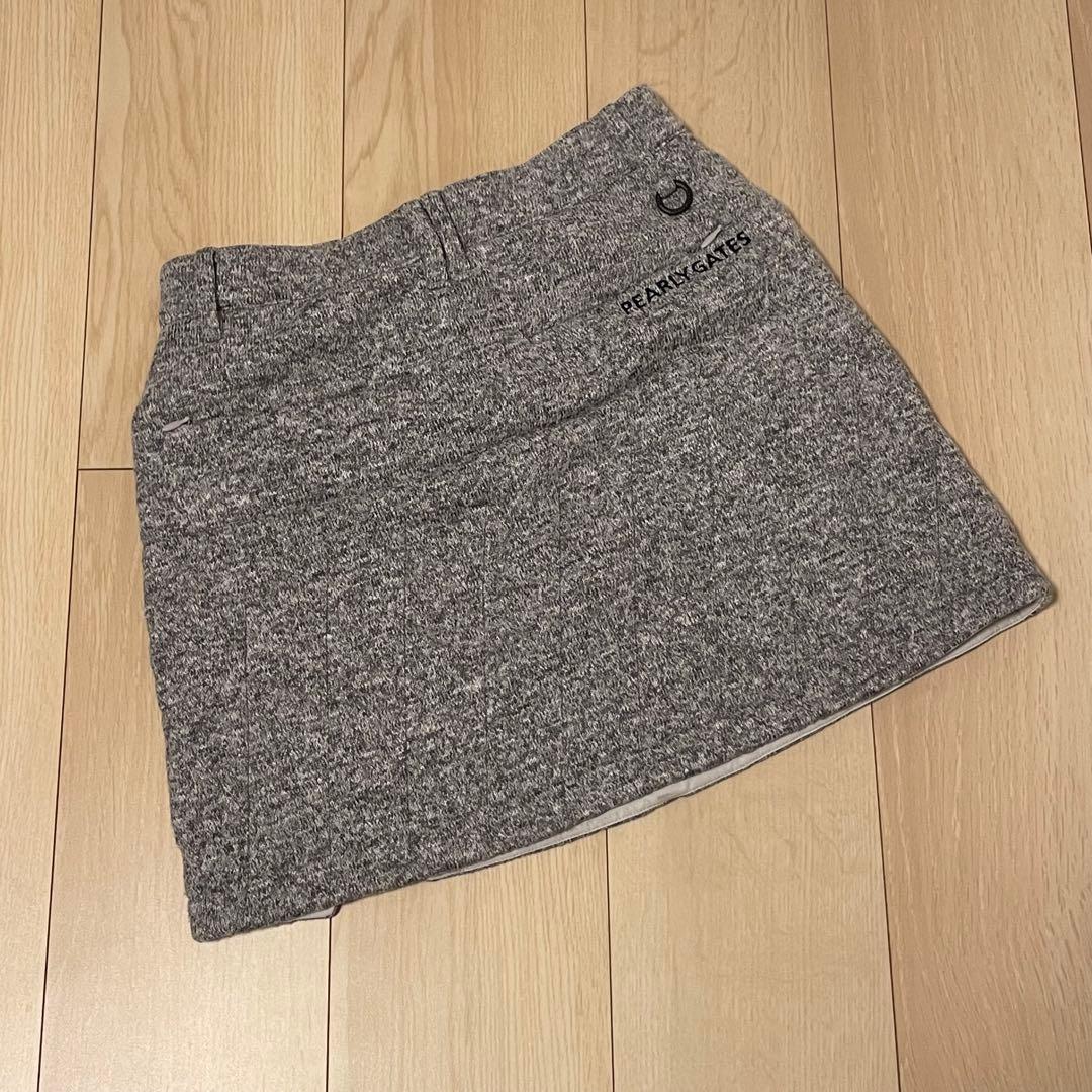 PEARLY GATES パーリーゲイツ 秋冬用ダウン風スカートサイズ0
