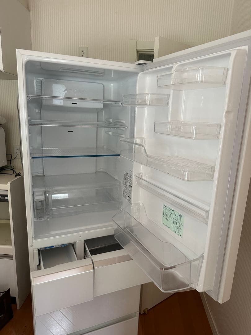 7月10日まで！パナソニック60cm冷蔵庫 NR-E431GVL-W 2016