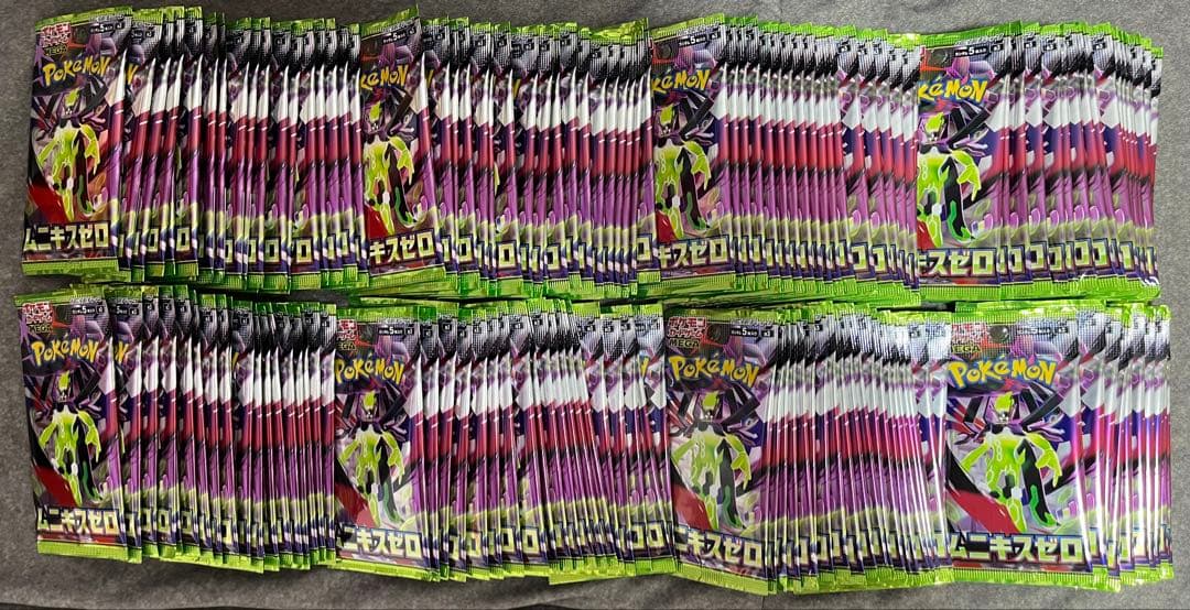 ポケモンカード　ムニキスゼロ　未開封パック　150パックまとめ売り