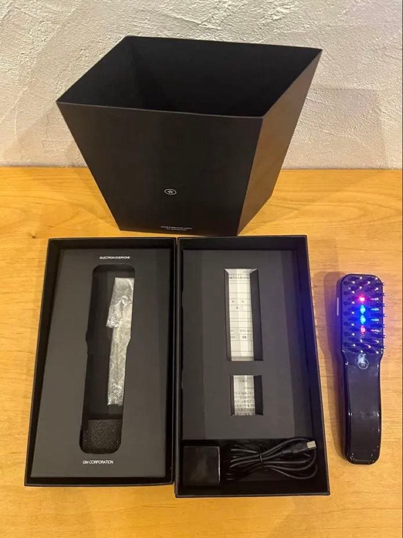 【美品ほぼ未使用】電気バリブラシ　エレクトロン　正規品　定価198,000円