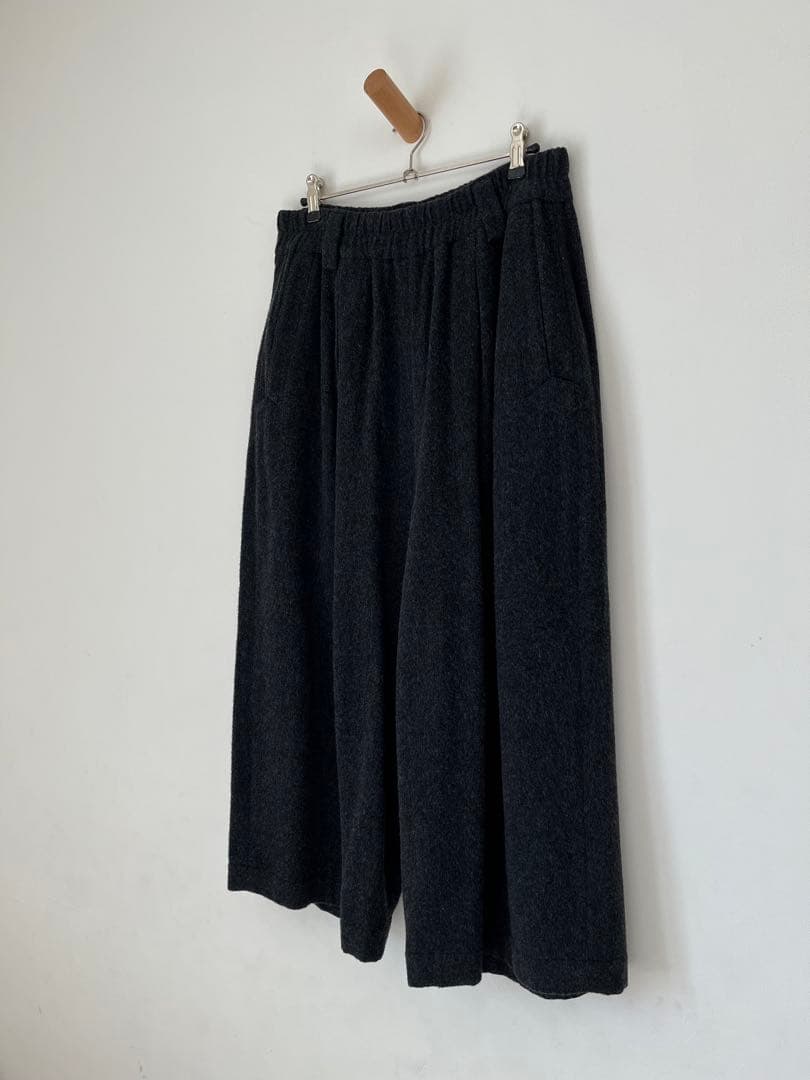 atelier naruseアトリエナルセ◼︎ラムウールワイドパンツ◼︎ガウチョ