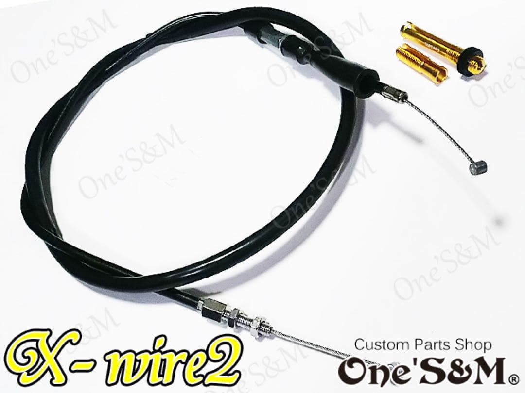 アウトレット特価 ワンズのバリューセット5 軽スロ 金色 Ｘワイヤー 黒色ver