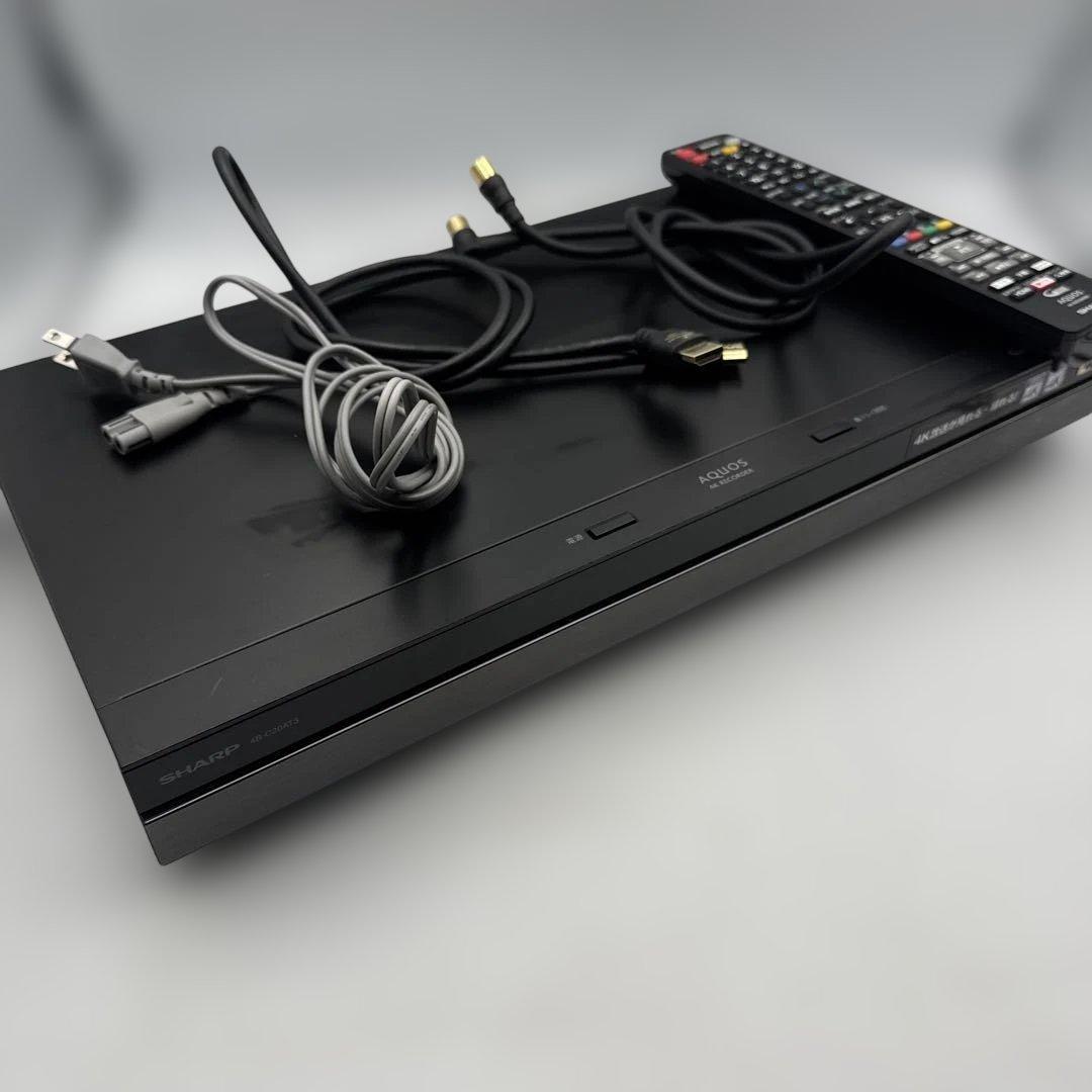 ④SHARP 4B-C20AT3 4Kブルーレイレコーダー