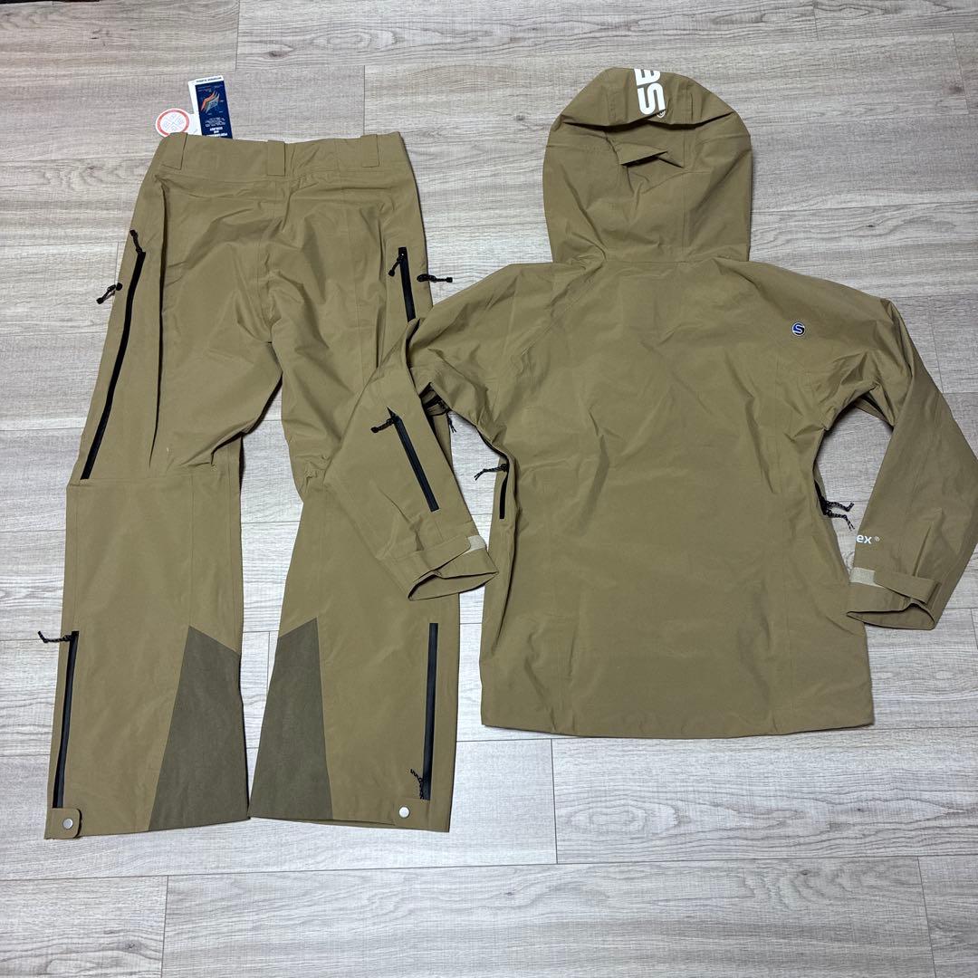 未使用 サマス SAMAS スキースノボウェア 上下セット L防水30,000㎜
