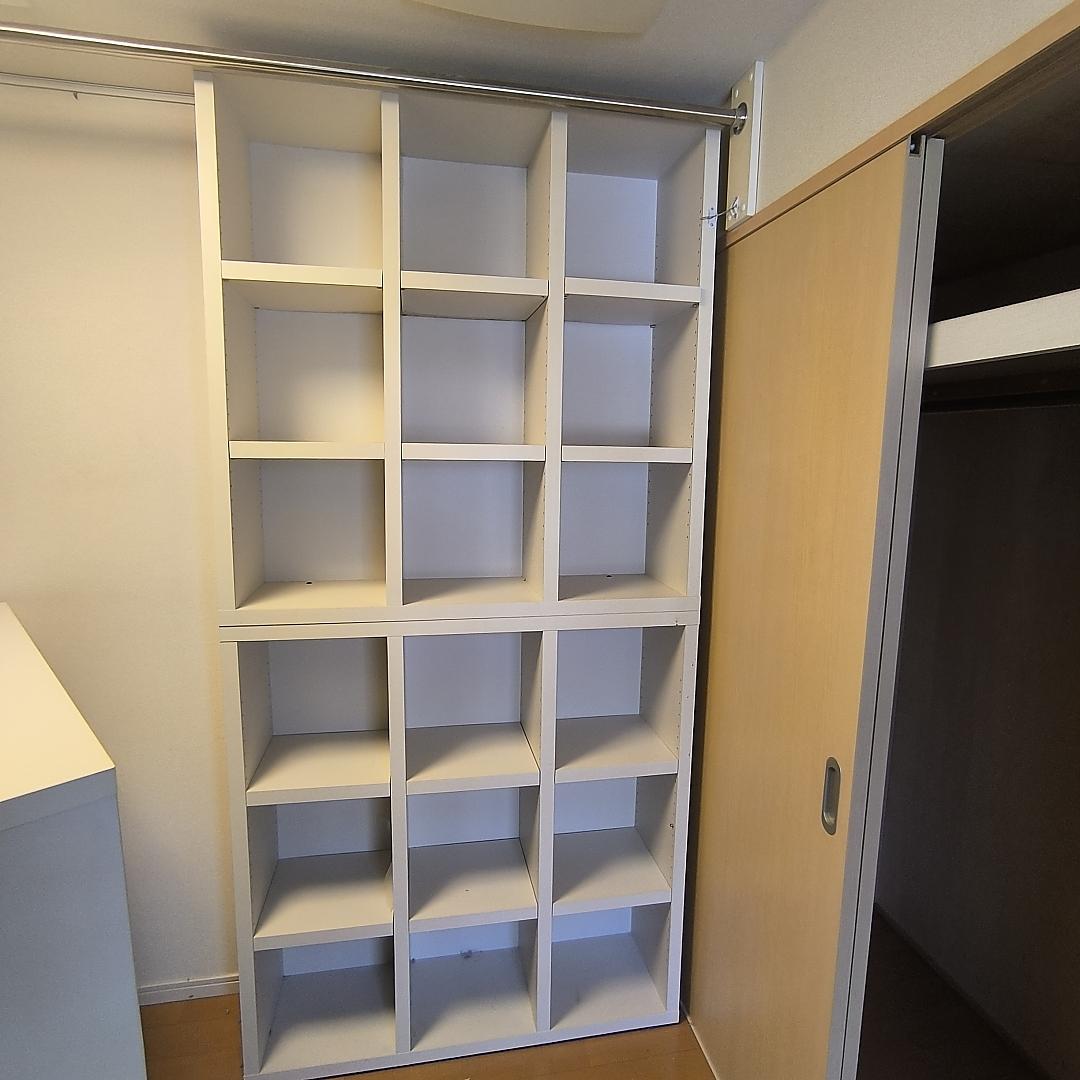 【2/20迄】110cm正方形 本棚 ナンバー① 3つ星素材 250サイズ送料込