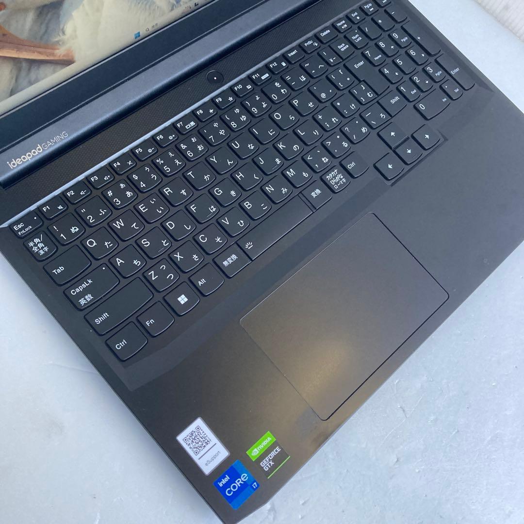 i7-11390H GTX1650 LENOVO ゲーミングノートPC　整備済み