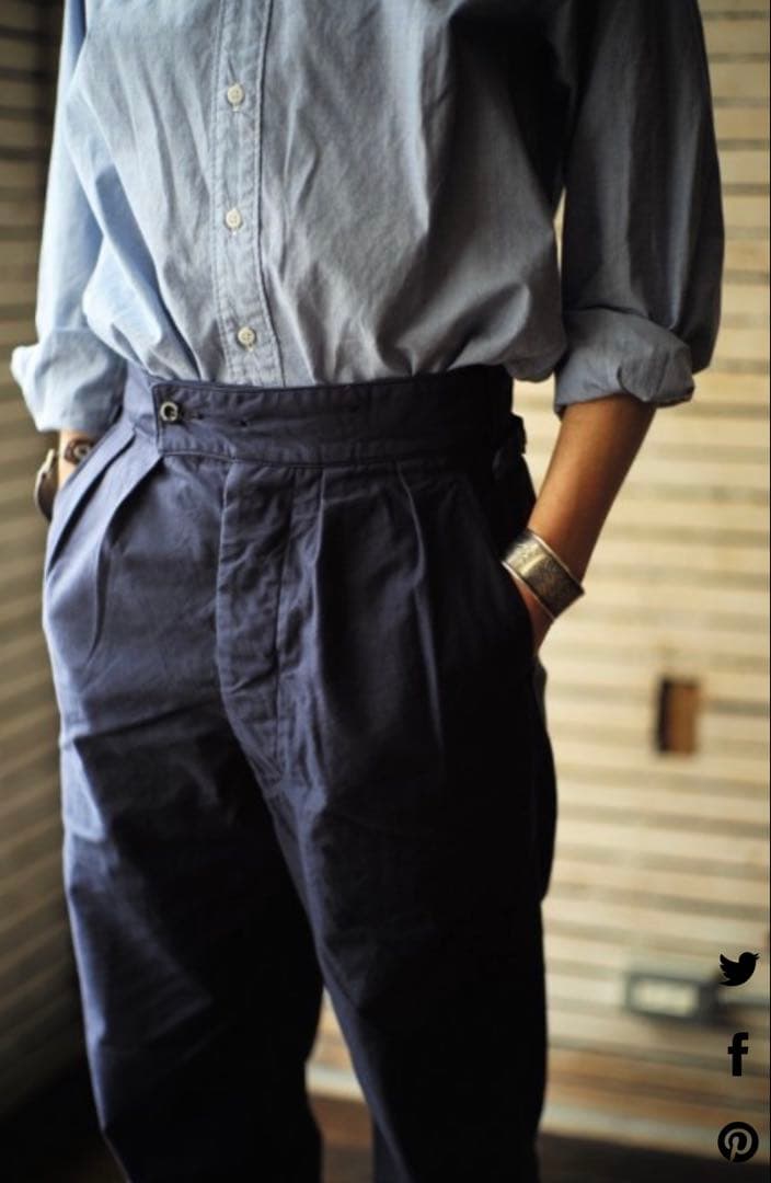 ARCH オリジナル MSG&SONS スコティッシュ ネイビー トラウザース