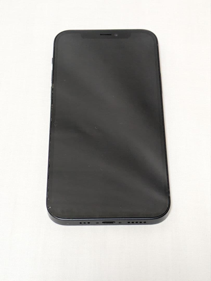 【訳あり】iPhone 12 ブラック 64GB SIMフリー カメラ不良
