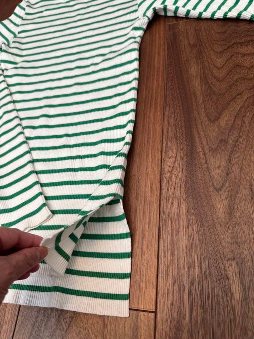 値下げ‼︎ロンハーマン別注×AURALEE ☆ギザボートネック☆ストライプ