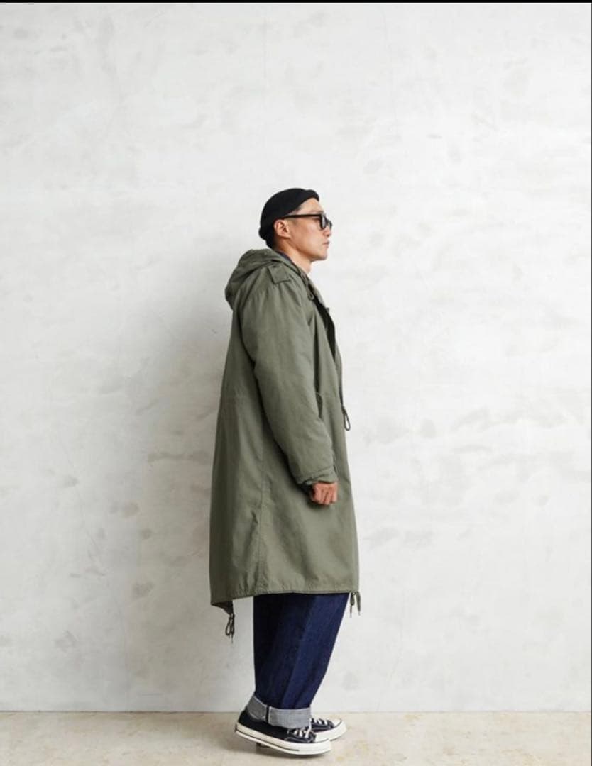 HOUSTON米軍 M-51パーカモッズコートライナー付き5409Mヒューストン