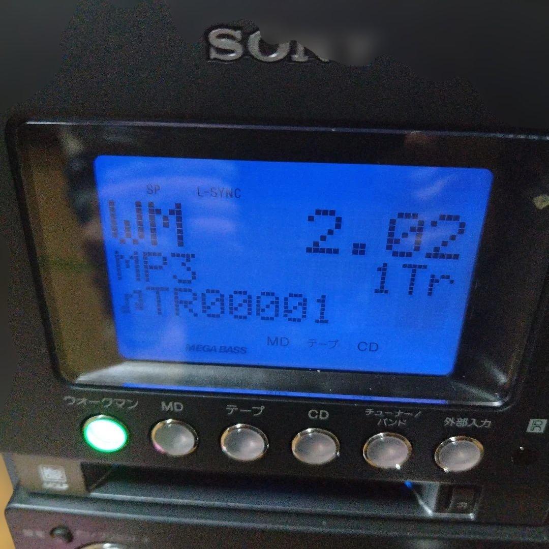 SONY ソニー　CMT-M35WM（ HCD-M35WM）ミニコンポ ブラック