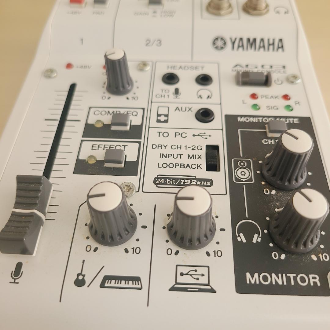 ヤマハ YAMAHA AG03 ミキシングコンソール