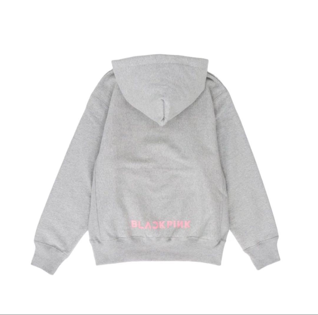 読売ジャイアンツ×BLACKPINK グレーパーカー【L】