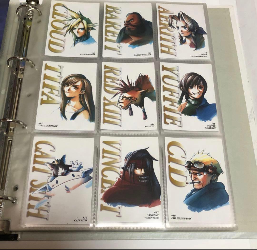 ファイナルファンタジー7 カードダスマスターズ コンプリートセット 特典カード付
