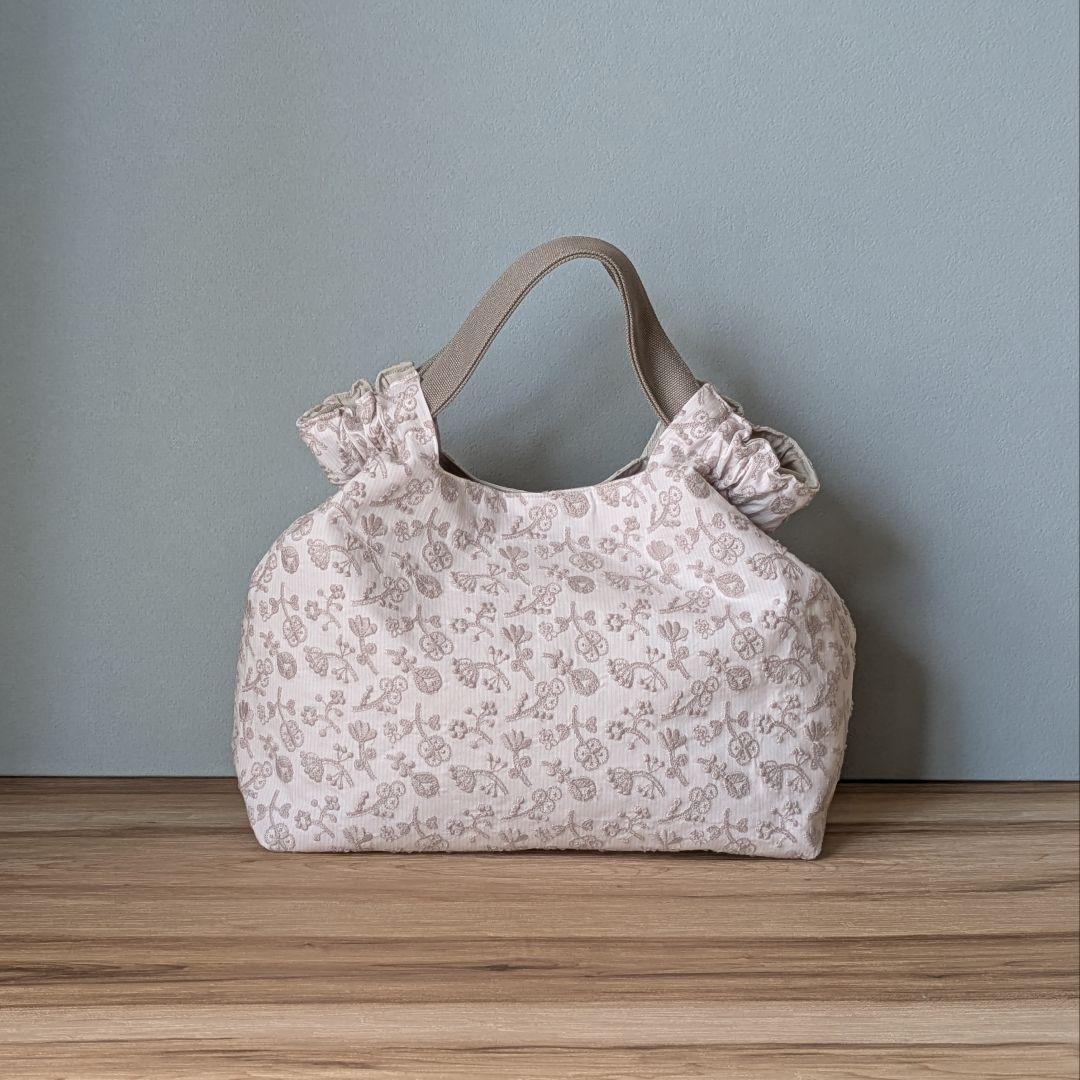 【ruiruicoco様オーダー】ハンドメイドシャーリングバッグ