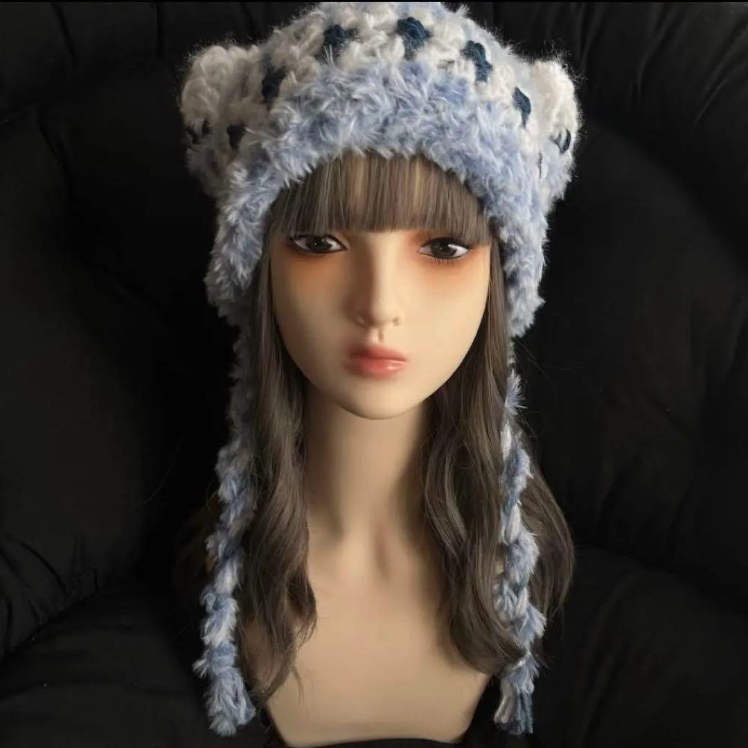 Uページ　猫耳ニット帽オーダー