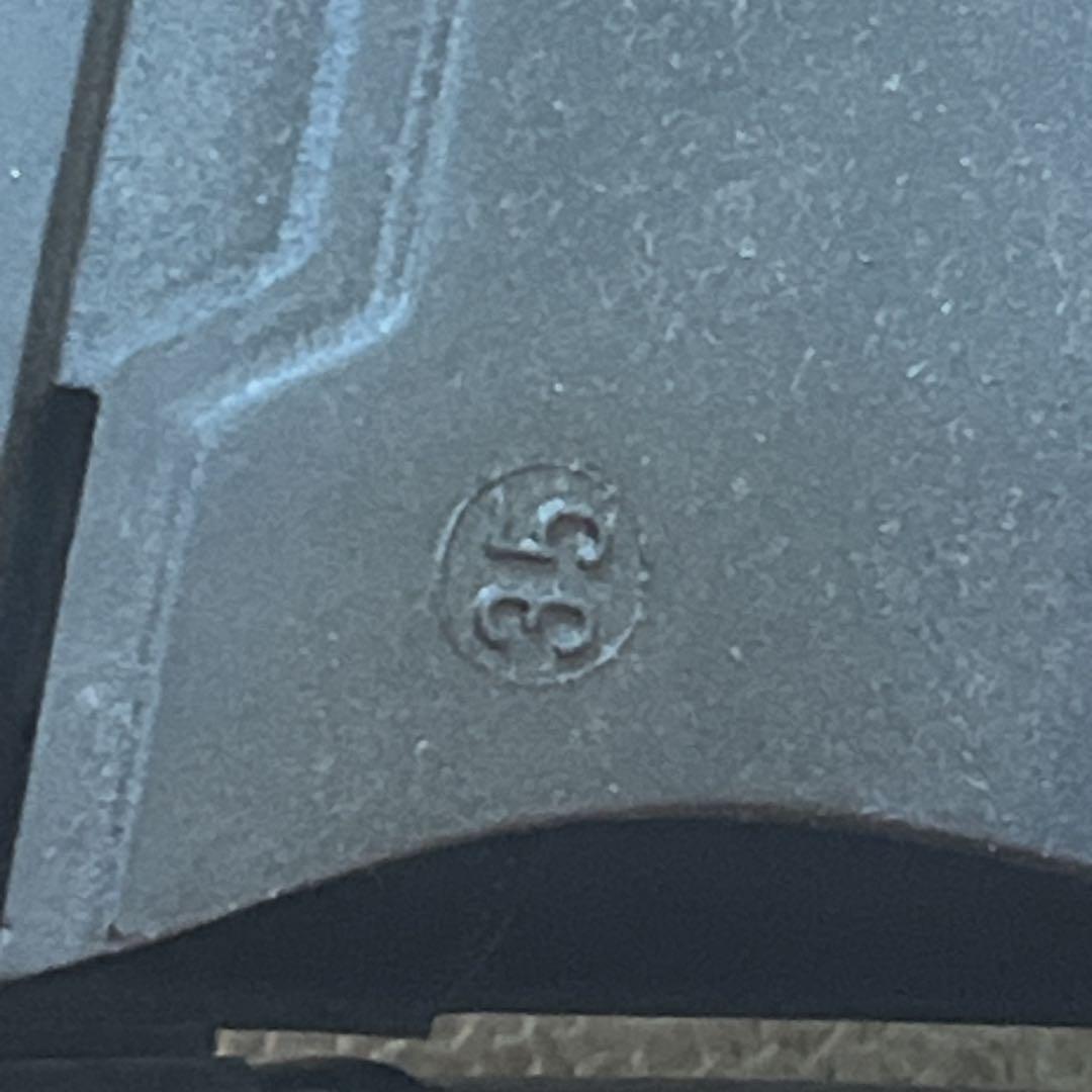 コルソローマ トラックソールビットローファー 22.5cm 靴 黒 ブラック