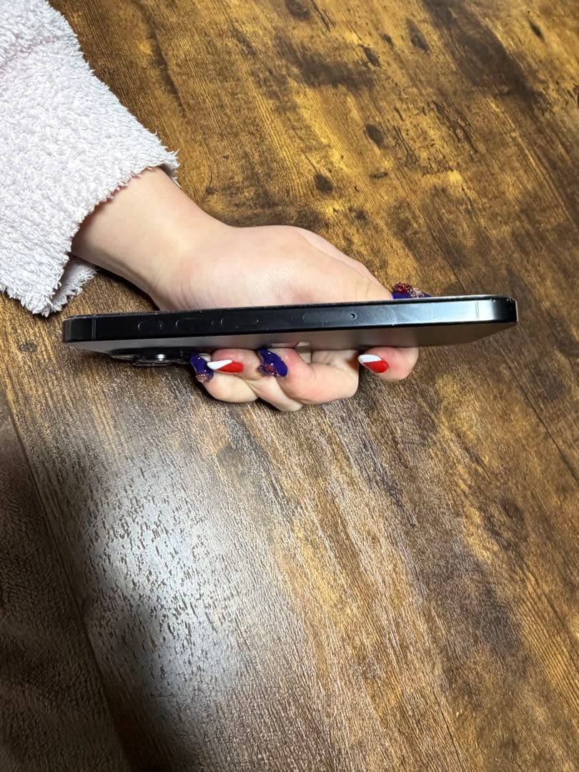 Apple iPhone 16 Pro スペースブラック ケース付き