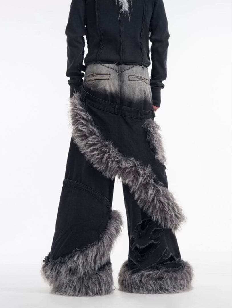 STARTEXCEEDEND ワイドパンツ y2k