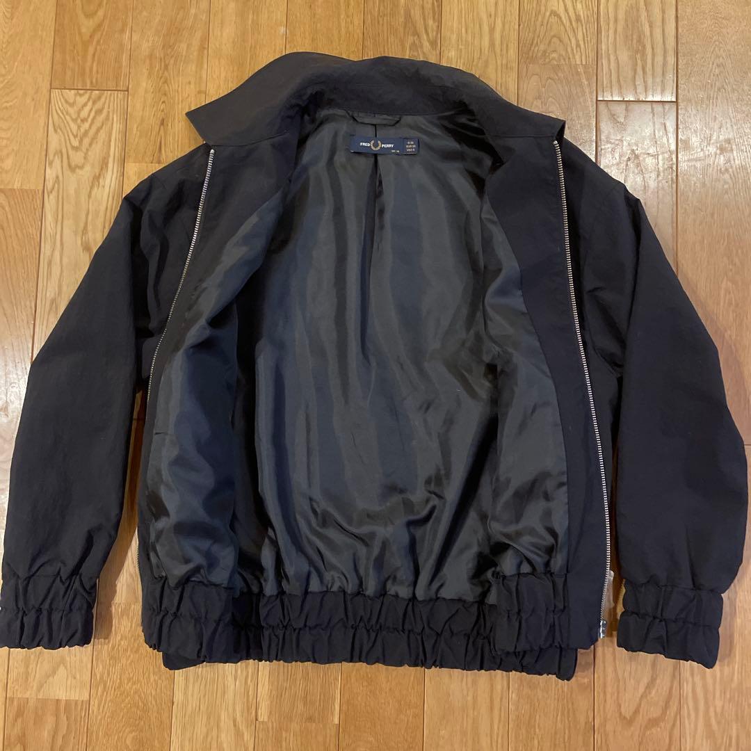 FRED PERRY ブラック ジャンパー UK 10