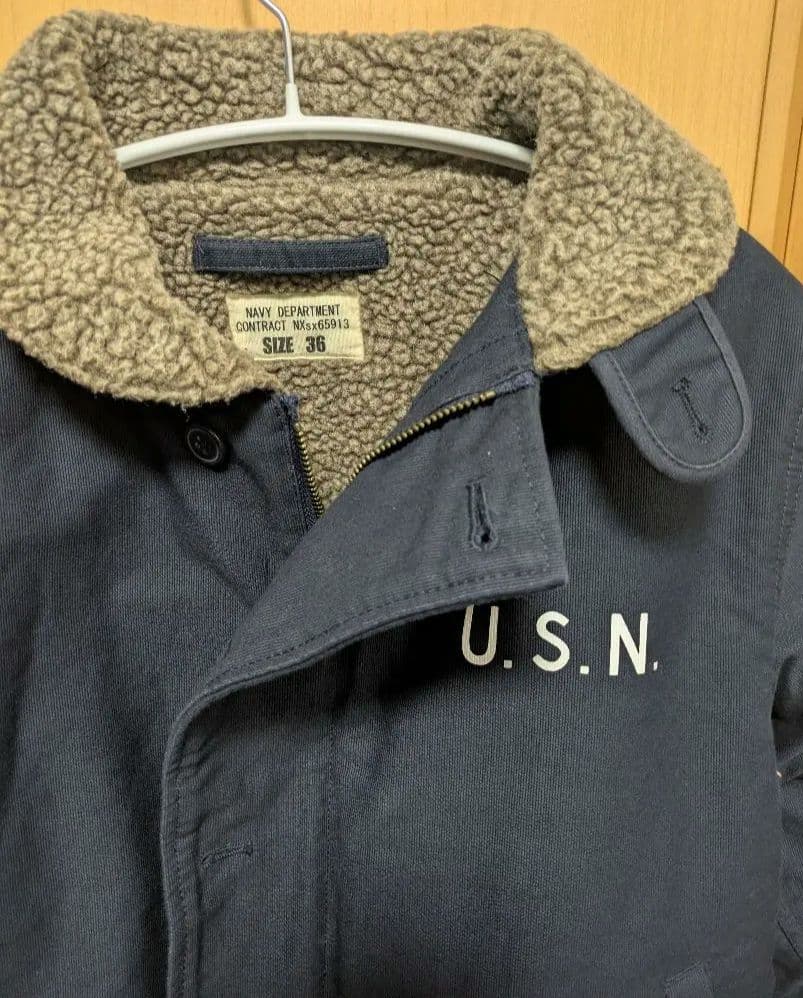 WAIPER.inc　ワイパーインクU.S.NAVY　N-1デッキジャケット
