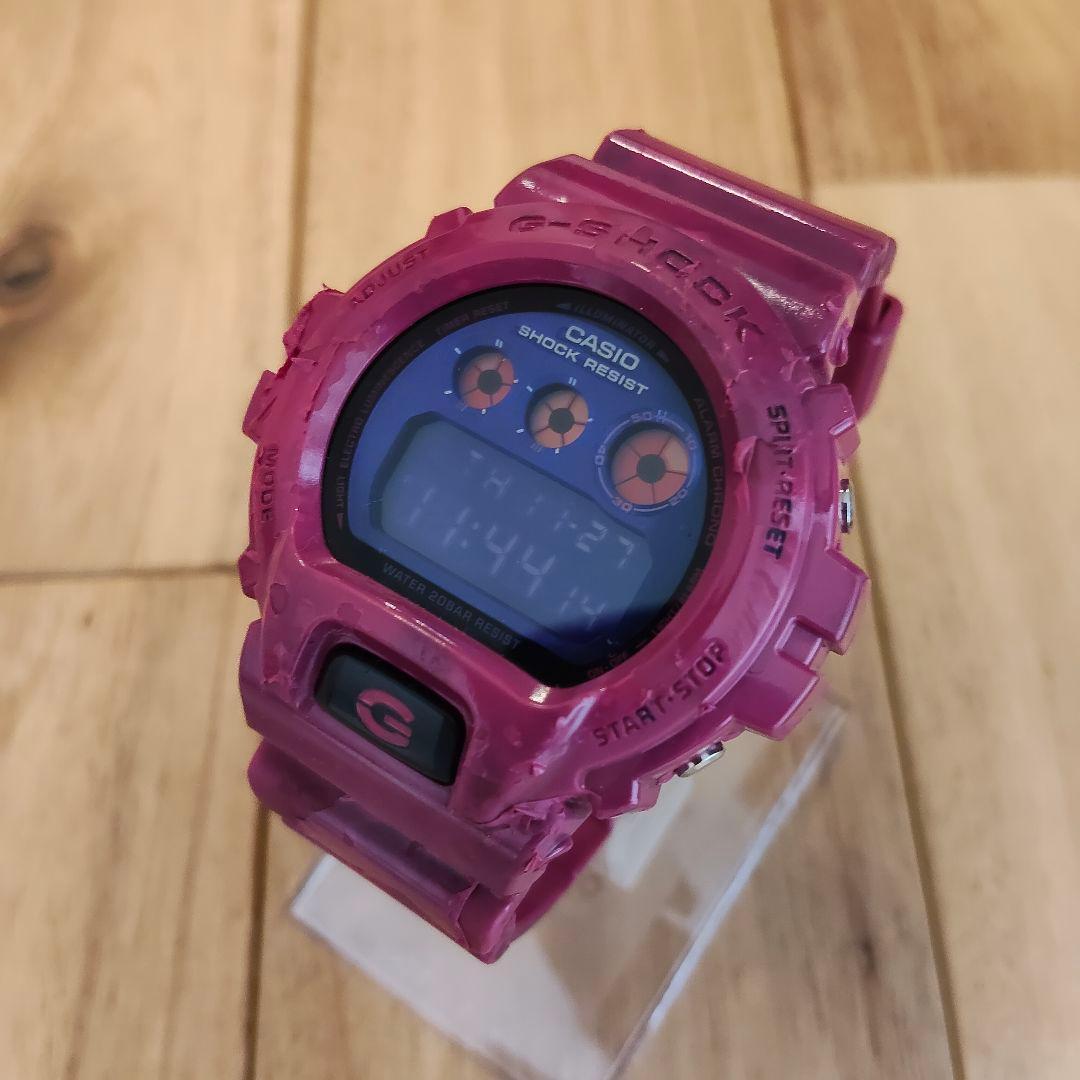 希少品　CASIO　ジーショック　dw-6900pl-4jf クレイジーカラー