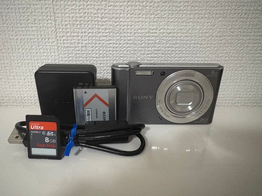 【動作確認済】SONY DSC-W810 サイバーショットデジカメ