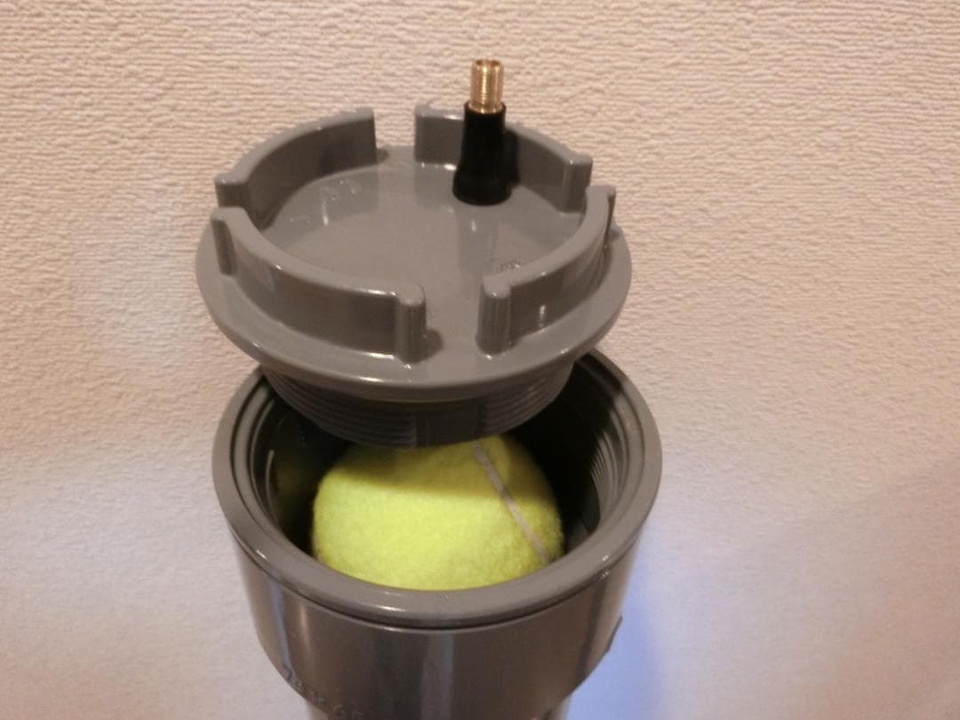 5本版　テニスボール圧力保持器「ボール元気君」