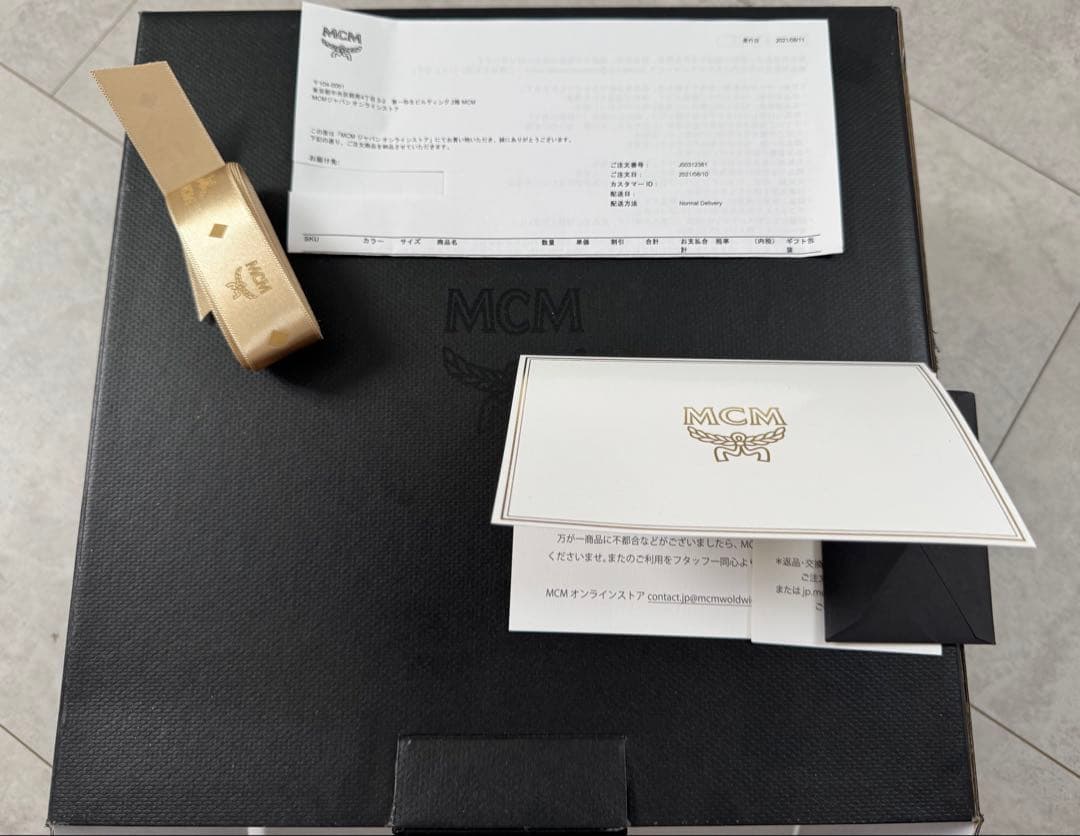 mcm デニムバケットハット