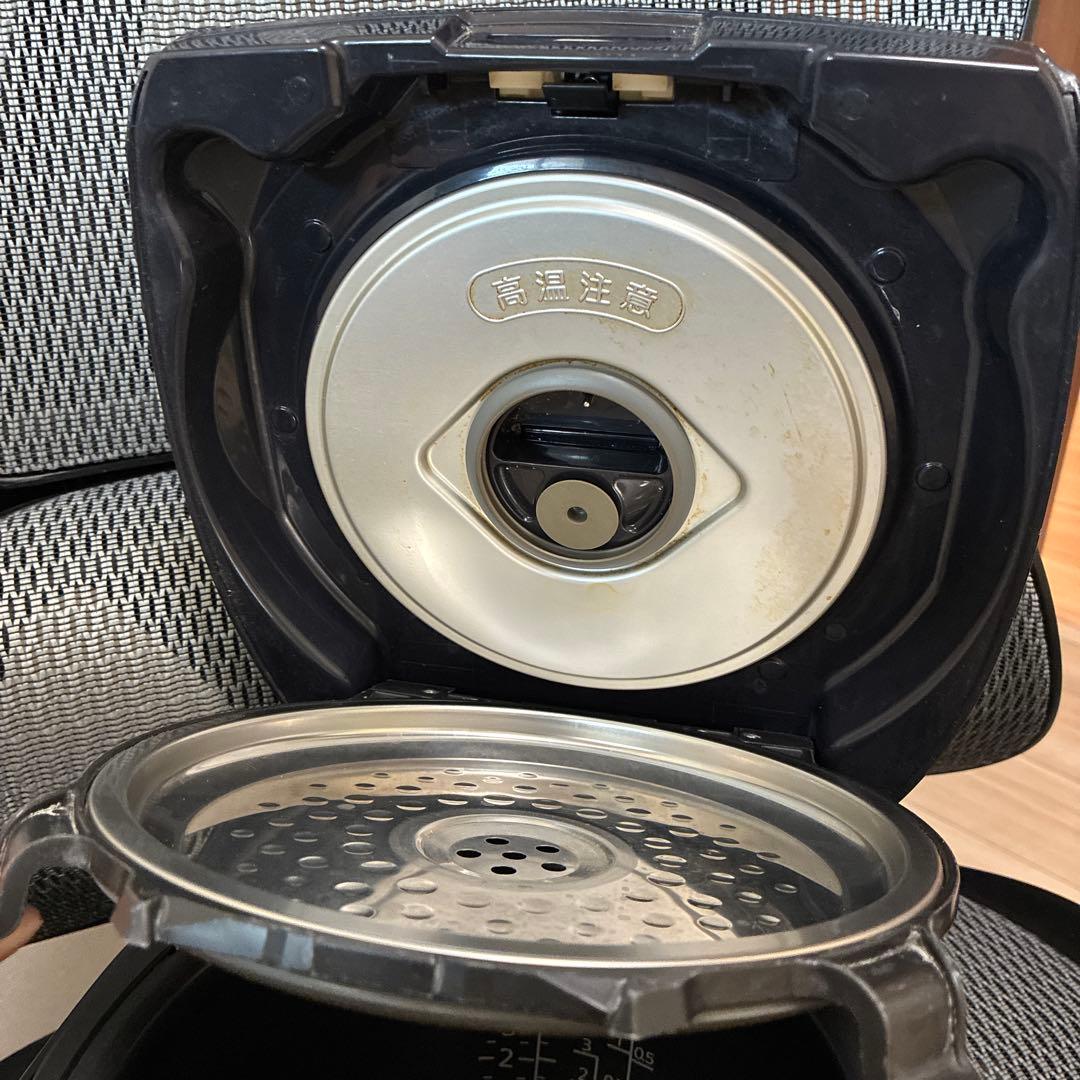 TIGER IH炊飯器 2022年製　ブラウン　5.5合　中古