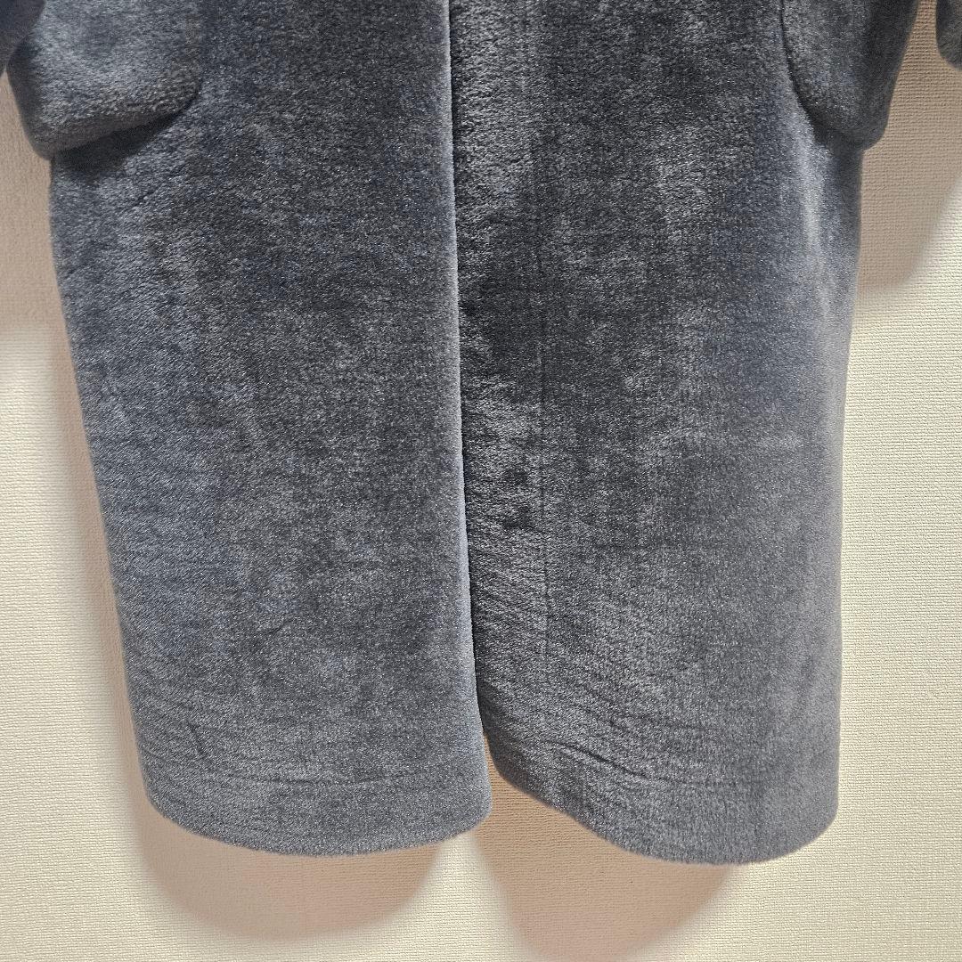 美品　FURFUR ファーファー　ボアダッフルコート グレー　ロング