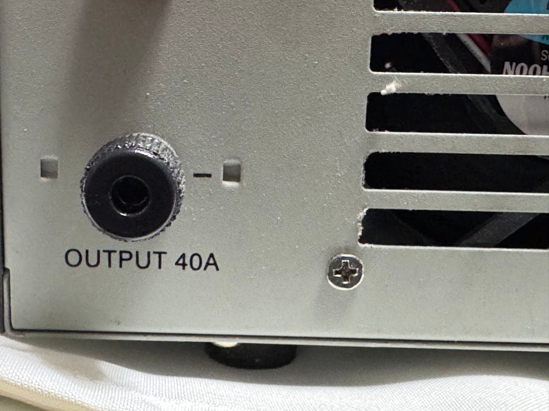 ダイヤモンドアンテナ　スイッチング安定化電源　４０アンペア GZV4000