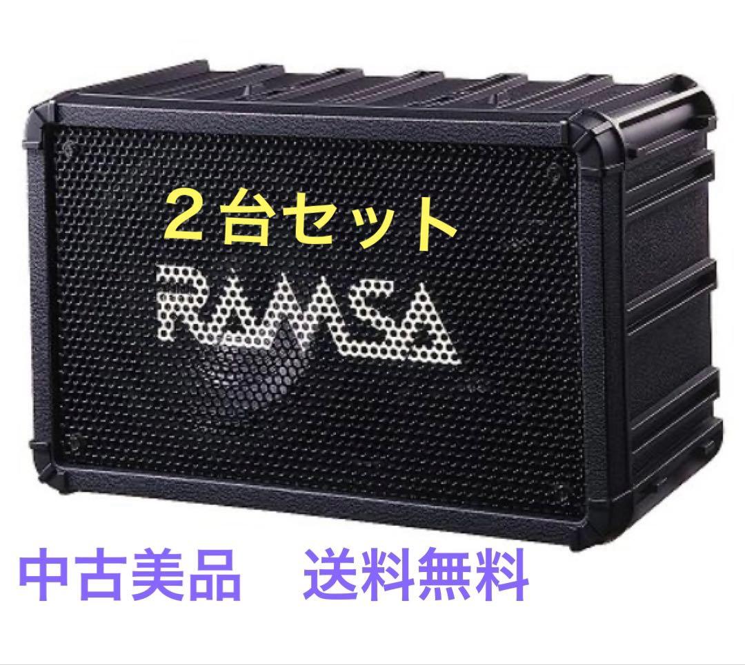 DECO◆RAMSA／スピーカー／2台セット／WS-A80／ブラック