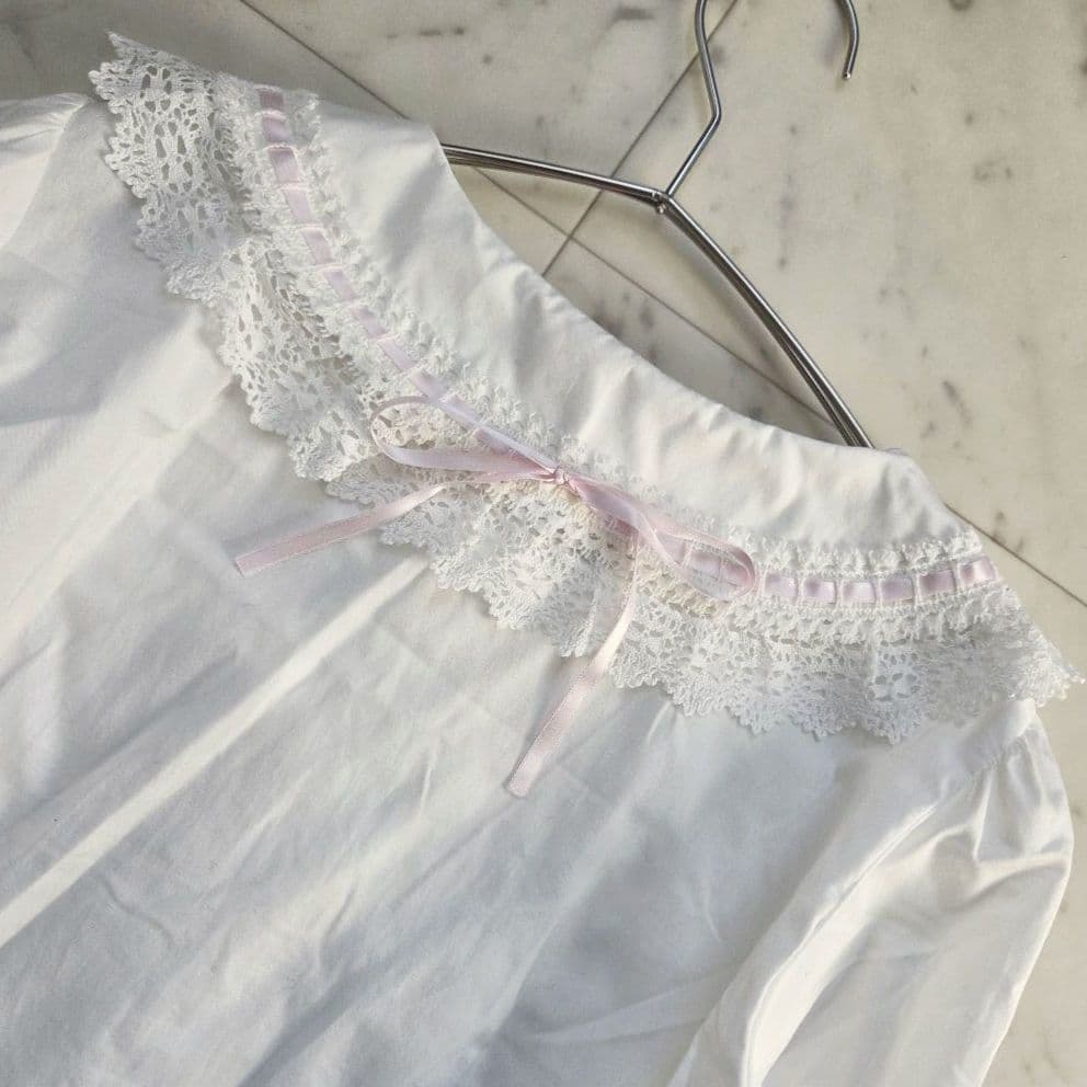 ベイビーザスターズシャインブライト ブラウス フリルレース　リボン