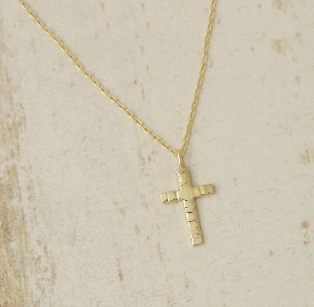 18金 クロスペンダントトップ k18 レディース メンズ ギフト 新品未使用