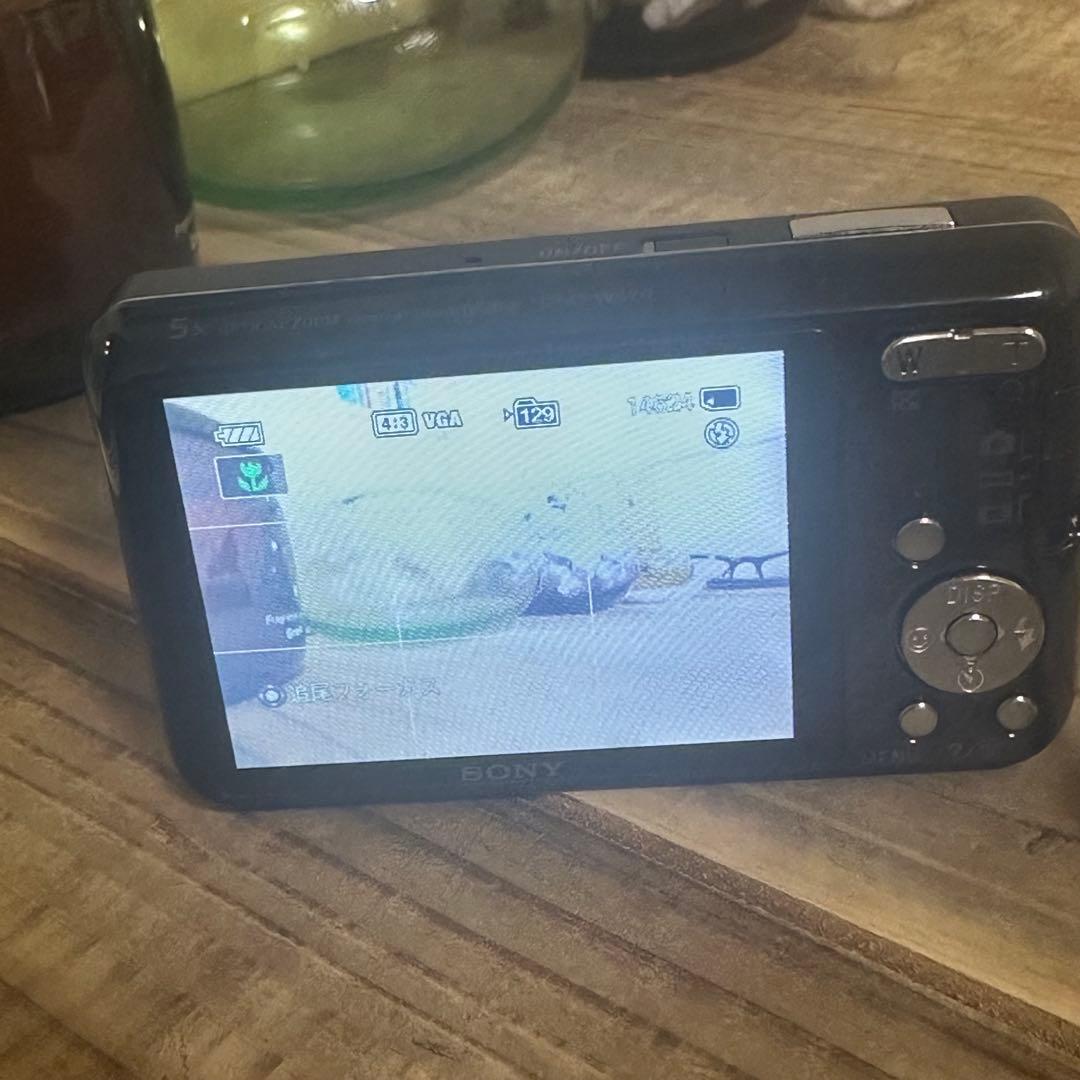 【注意点要確認】SONY Cyber-shot DSC-W570 ブラック
