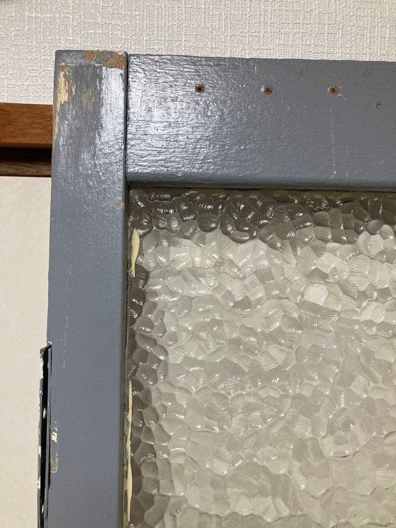 大阪引取限定　建具　レトロ建具　昭和建具　ビンテージ建具　昭和ガラス　店舗計器